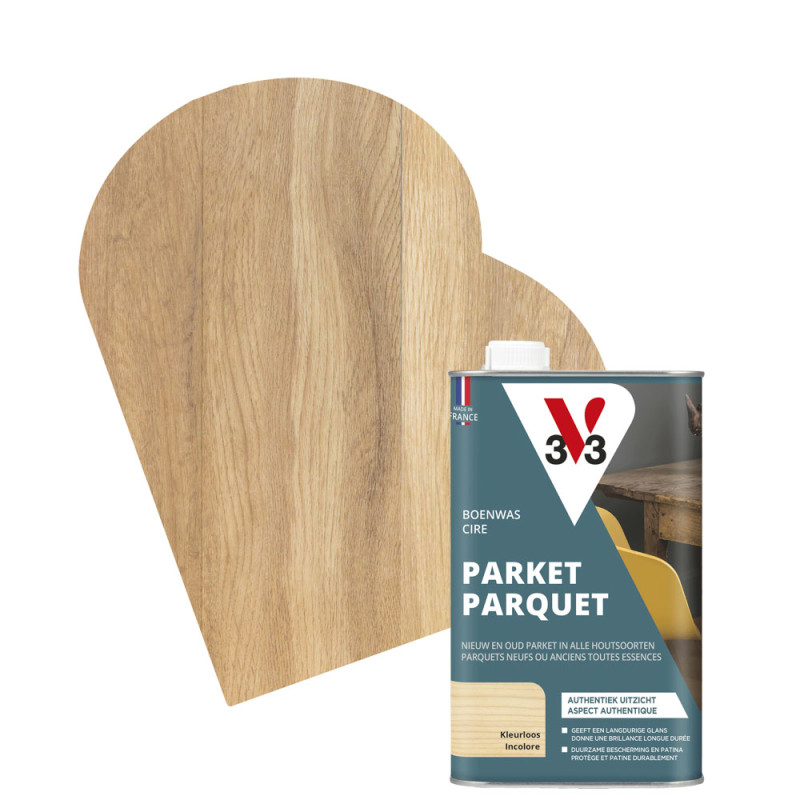 Cire pour parquet incolore 1 L V33