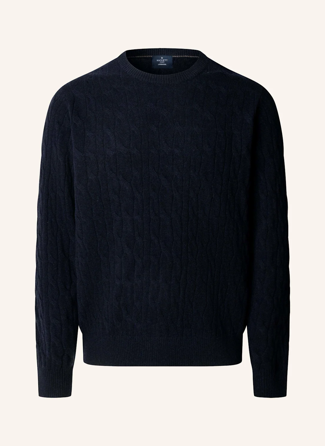 HACKETT LONDON Pullover LAMBSWOOL CABLE CREW