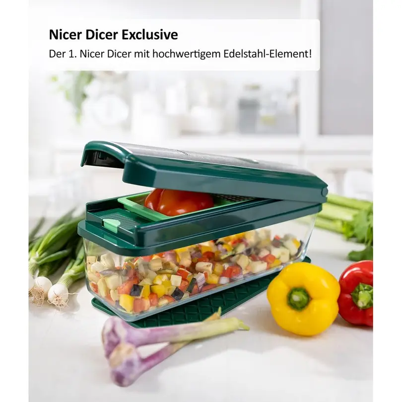 Gemüsehobel 15-teilig Nicer Dicer Exclusive