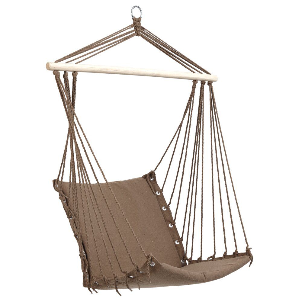 Hamac fauteuil Majorque taupe 1 personne