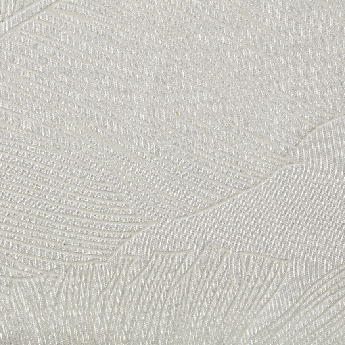 Set of 2 sheer curtain "Leaf" White, 60x90 cm