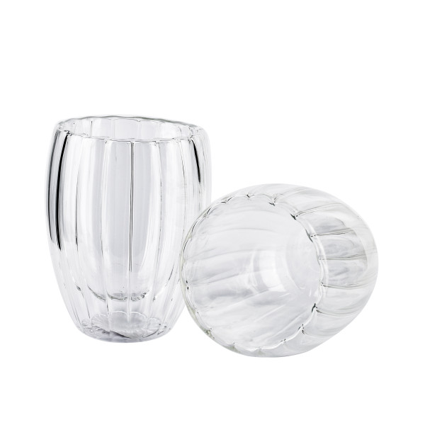 Komplet 2 szklanek PETER STRIPES 300ml 8x5x11,5cm