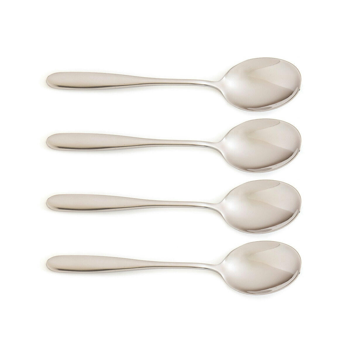 Lot de 4 cuillères à soupe, Ebano