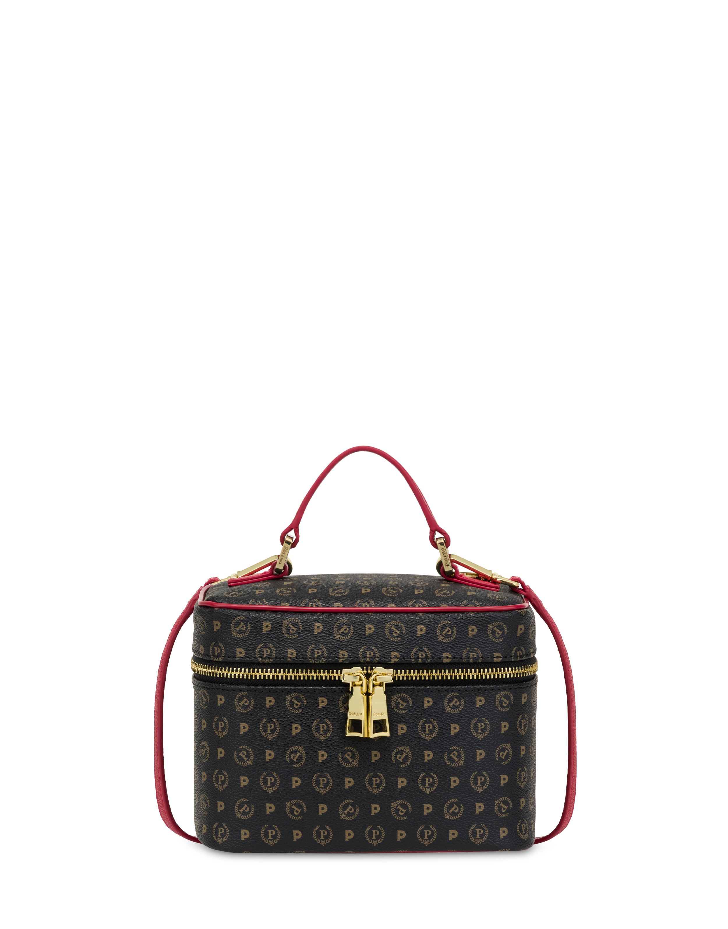 Borsa Beauty Piccola Heritage Logo Classic Nero/lacca