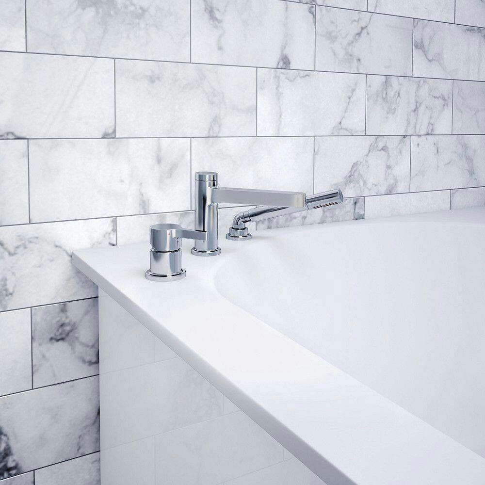 Moen Vichy 1-Handle Roman Tub Faucet, Valve Not Included, Chrome