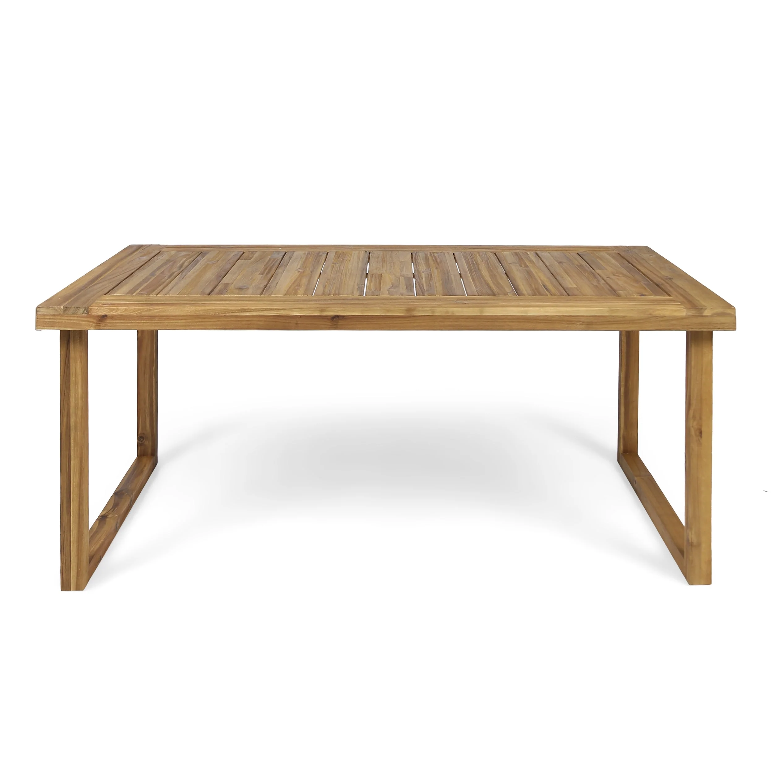 Nestor Outdoor 69 Acacia Wood Dining Table by Christopher Knight Home - 69.00L x 35.50W x 29.50H