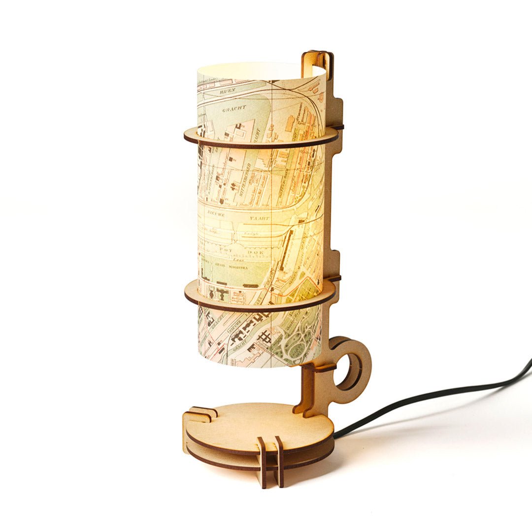 Van Tjalle en Jasper A(4) tafellamp - Naturel