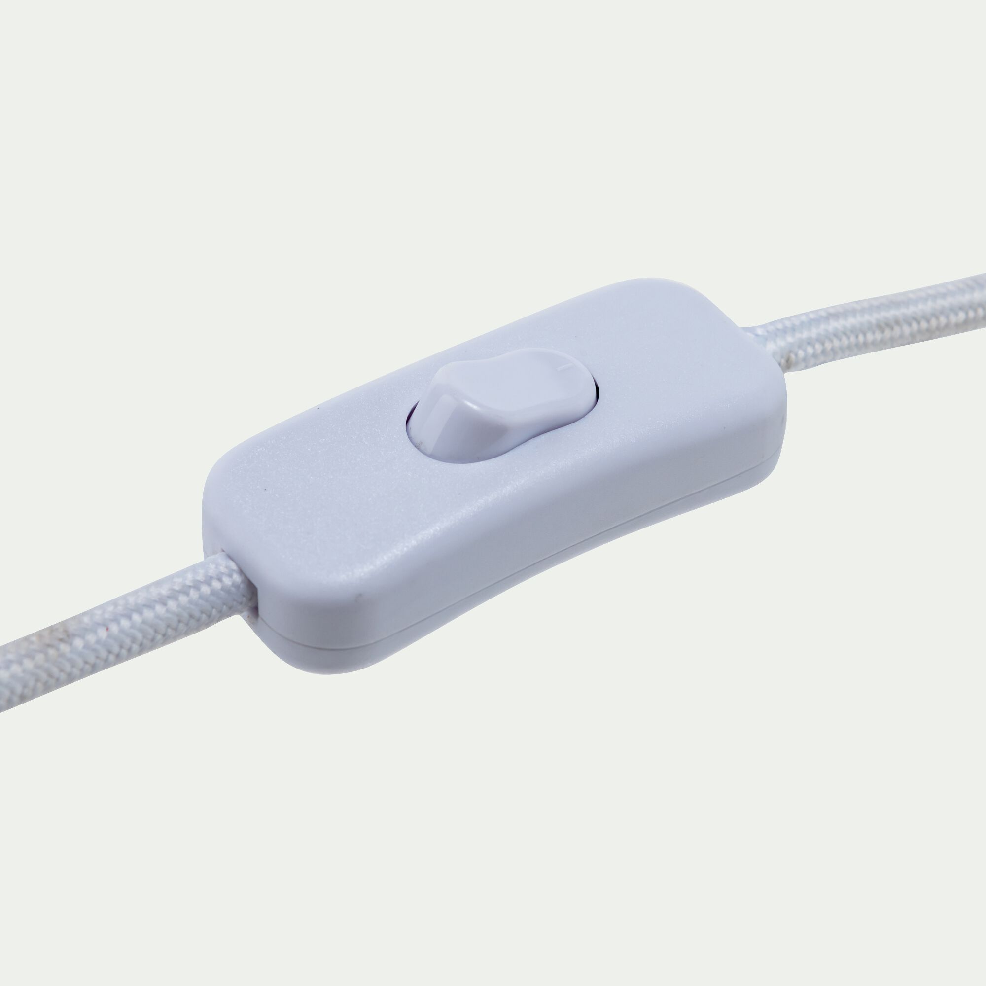 AZIO - Pied de lampe électrifié en grès D22,3cm - vert