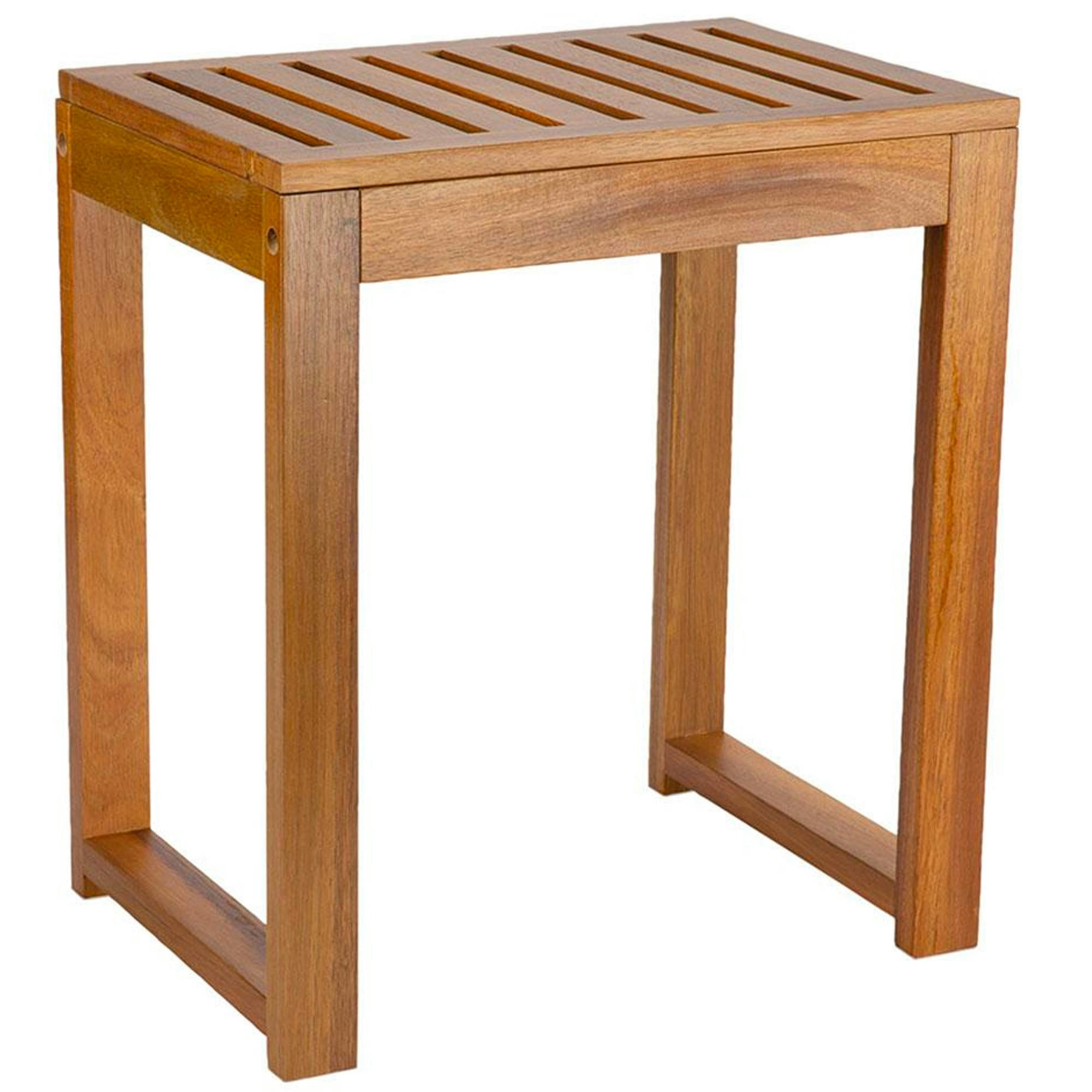 - Tabouret acacia 40x28x45cm