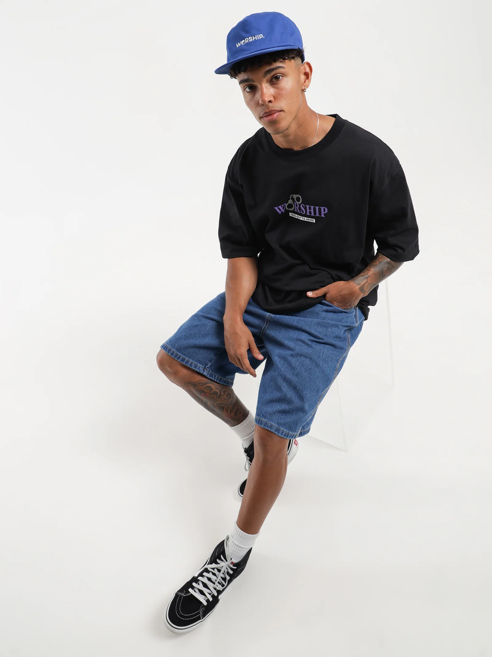 Lounger Denim Shorts