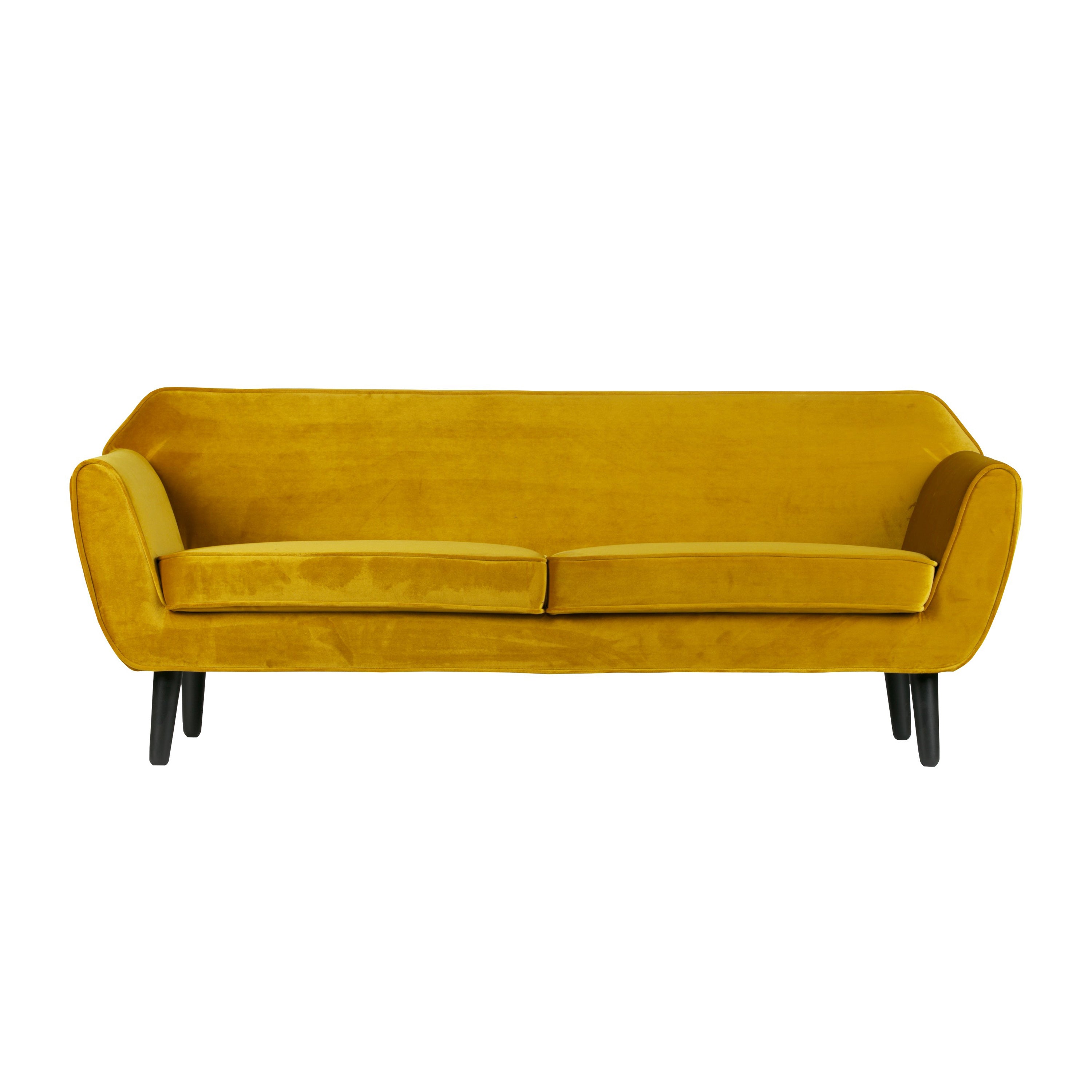 WOOOD Rocco 2-zitsbank - Velvet - Oker
