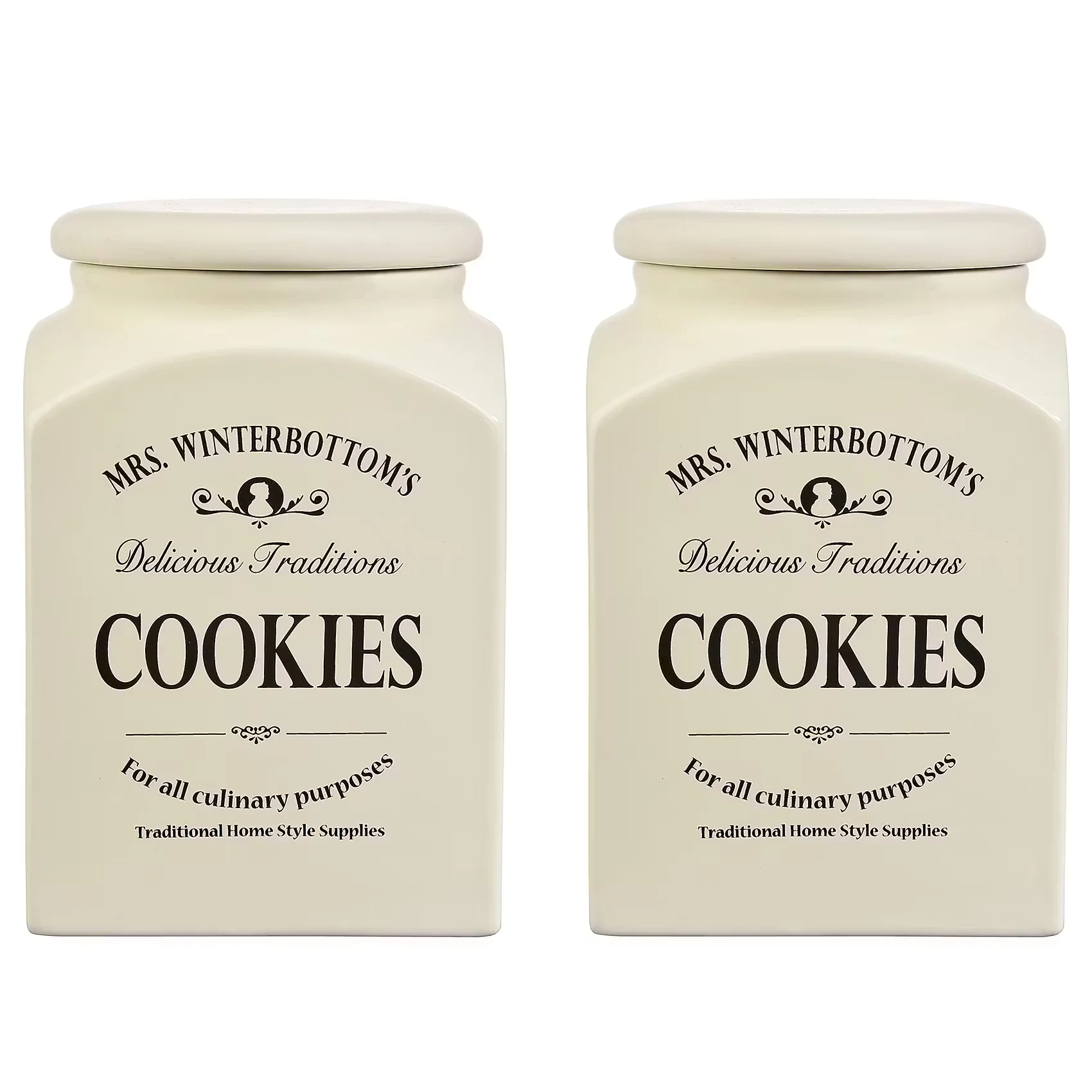 MRS. WINTERBOTTOM'S Keksdose 2er-Set