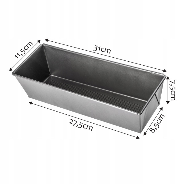 Blacha Keksówka, Forma Nieprzywieralna Ciasto 31cm