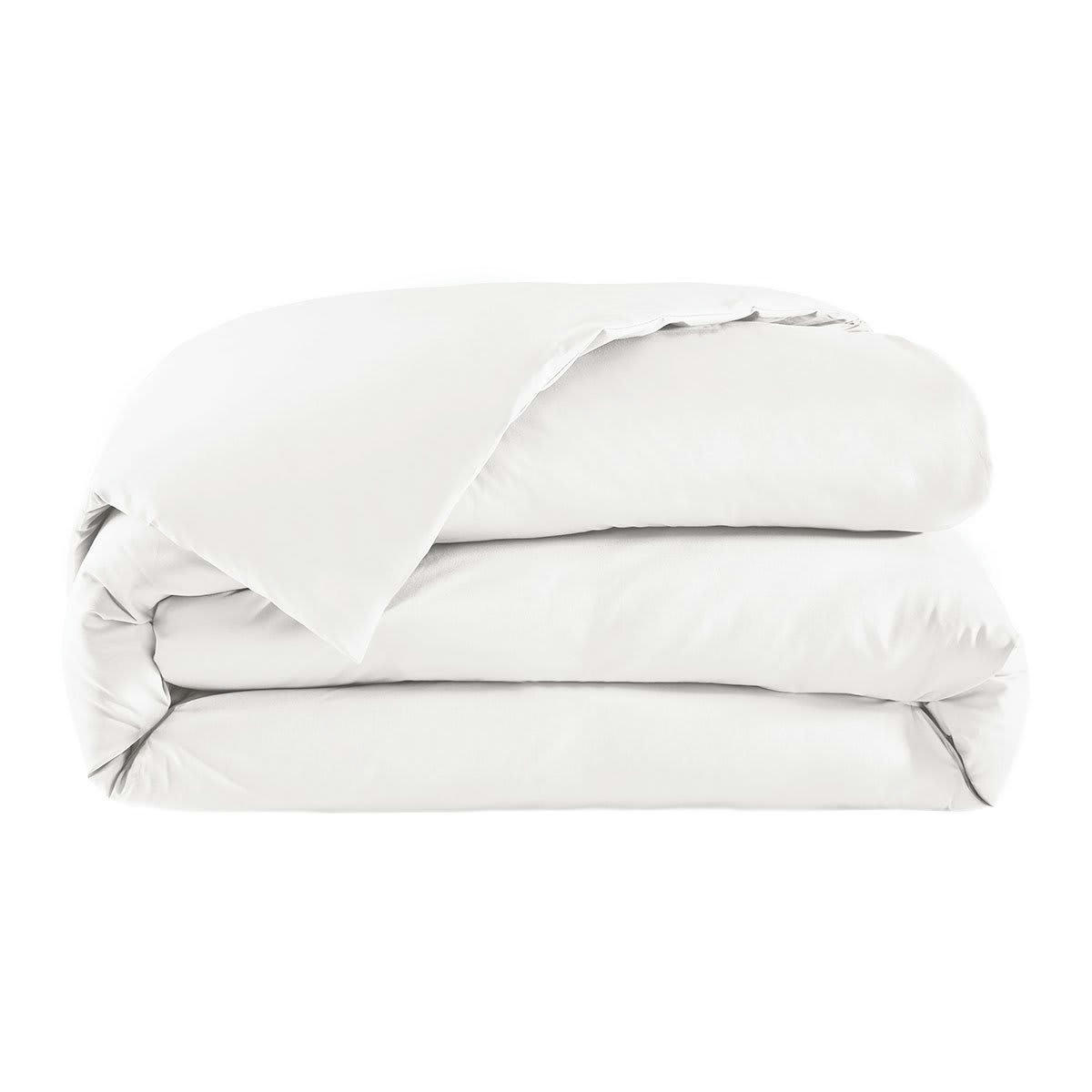 VEXIN - Housse de couette coton blanc 200x200 cm