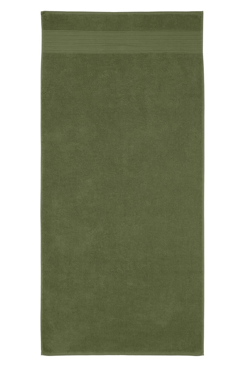 Beddinghouse badlaken Sheer - 70x140 cm - olijfgroen