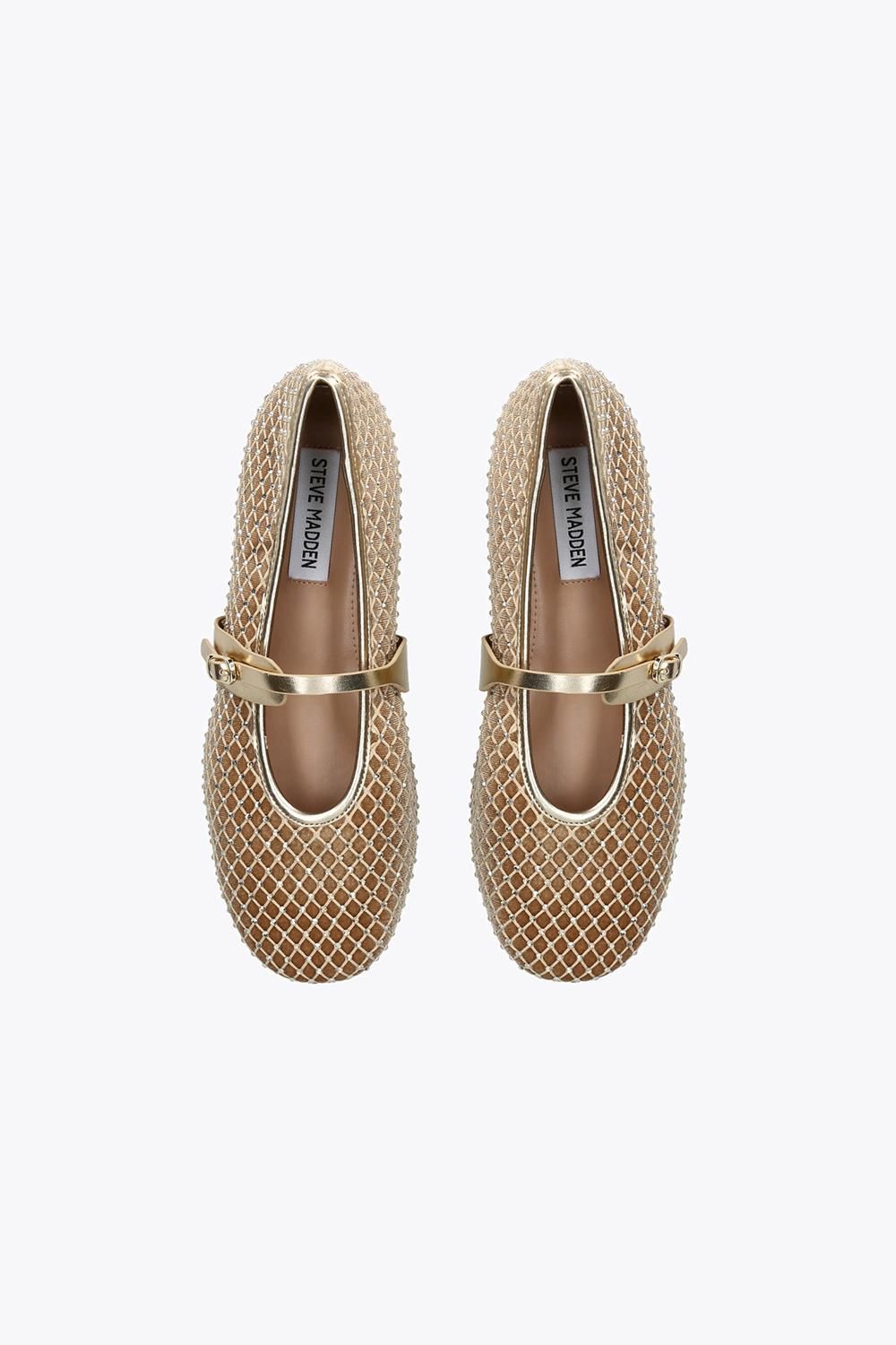 STEVE MADDEN Rejoice Gold' Flats