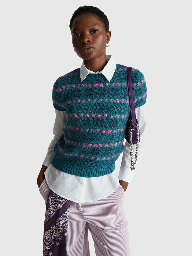 Stranger Things jacquard sweater