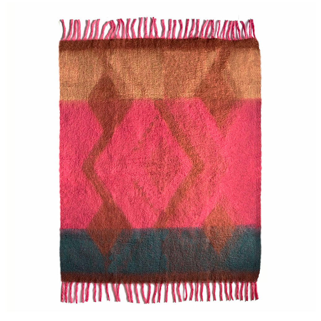 Malagoon Zapotec Plaid - Soft Pink
