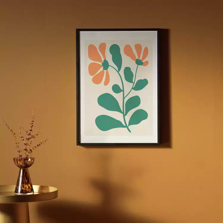 Habitat Aluminus Black Metal Picture Frame - 42x30cm-A3