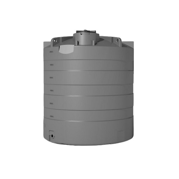 Cuve aérienne 7 500 L grise EMP ROTOMOULAGE