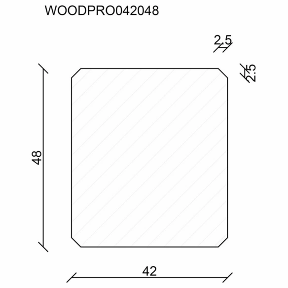 Holzleiste »WoodPro«, Fichte, natur, unbehandelt