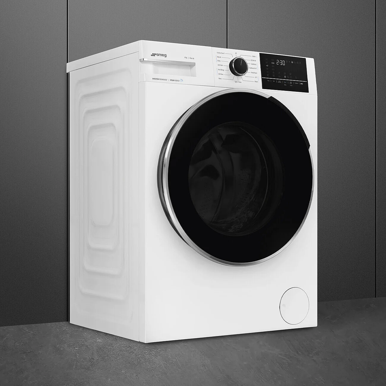 60cm 8kg White Freestanding Washing Machine