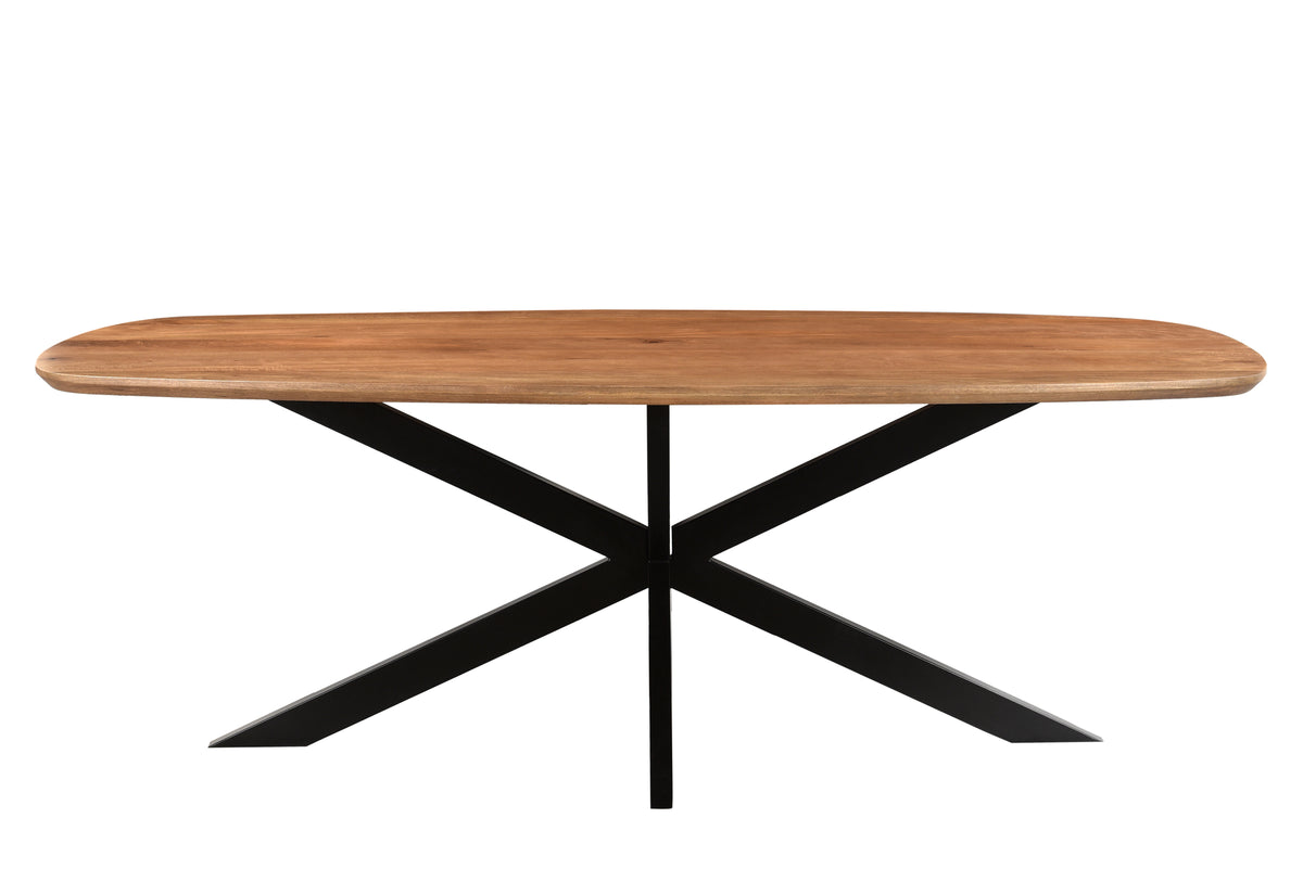 Livingfurn eetkamertafel Jesper Danish Oval - 210cm - mangohout
