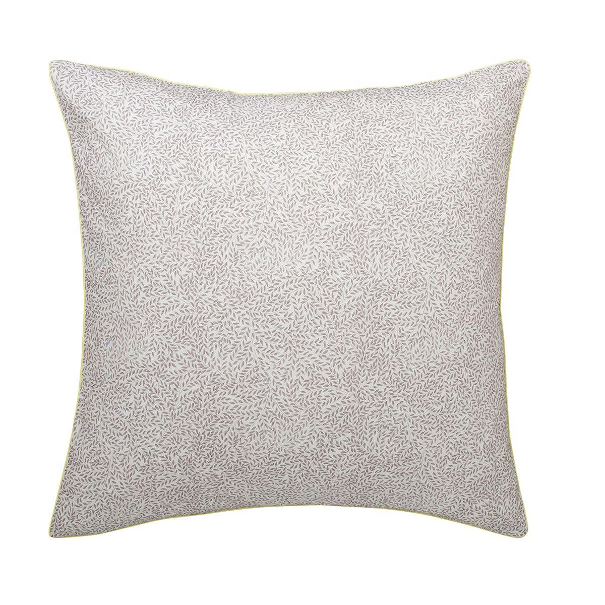 MIMOSA - Taie d'oreiller coton marron 65x65 cm