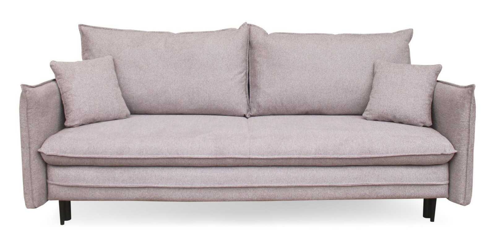 Sofa milagro z funkcją spania 195x135cm szarobeżowa matana15