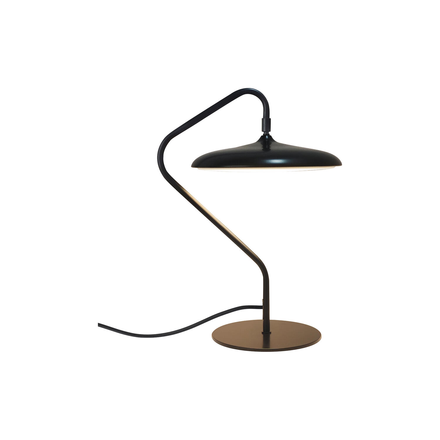 Artist bordlampe, sort