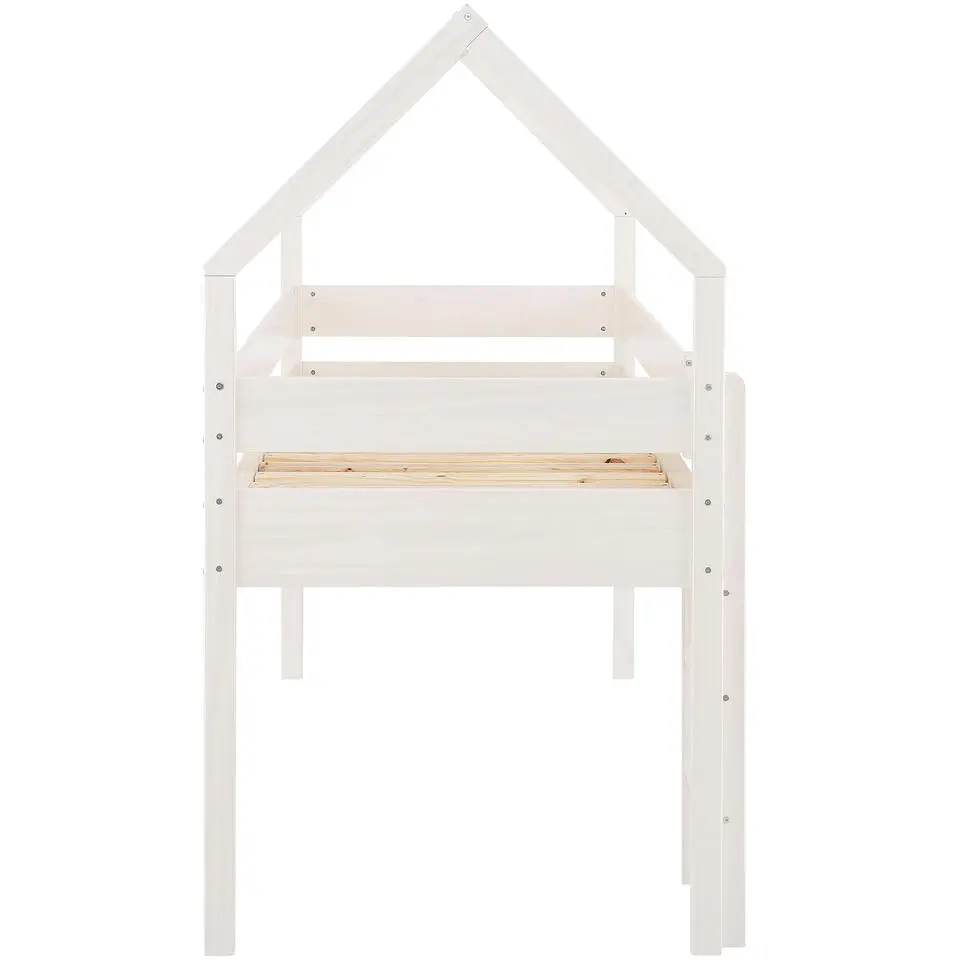 Alpi2 - Kinderverhoger 90x200 cm wit grenen