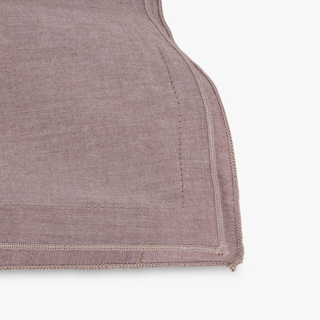 Fronha bege de algodão 50x65cm GRÀCIA