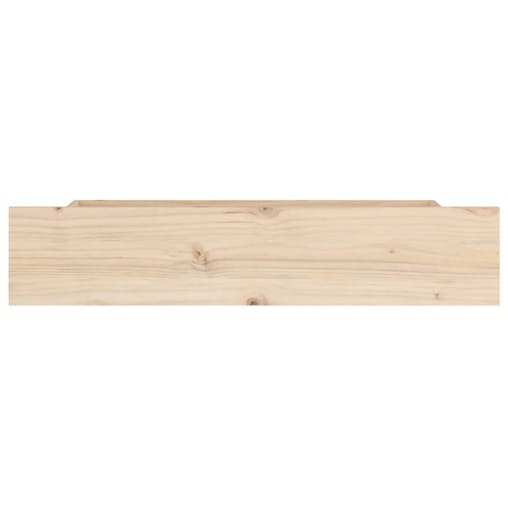 NNEVL Bed Drawers 4 pcs Solid Wood Pine