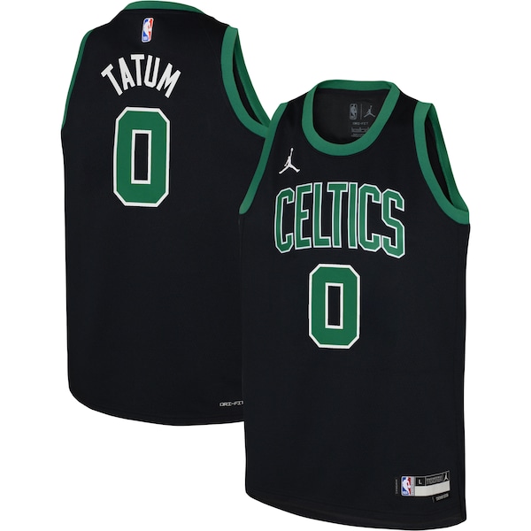 Jayson Tatum Boston Celtics Jordan Brand Youth Swingman Jersey - Statement Edition - Black