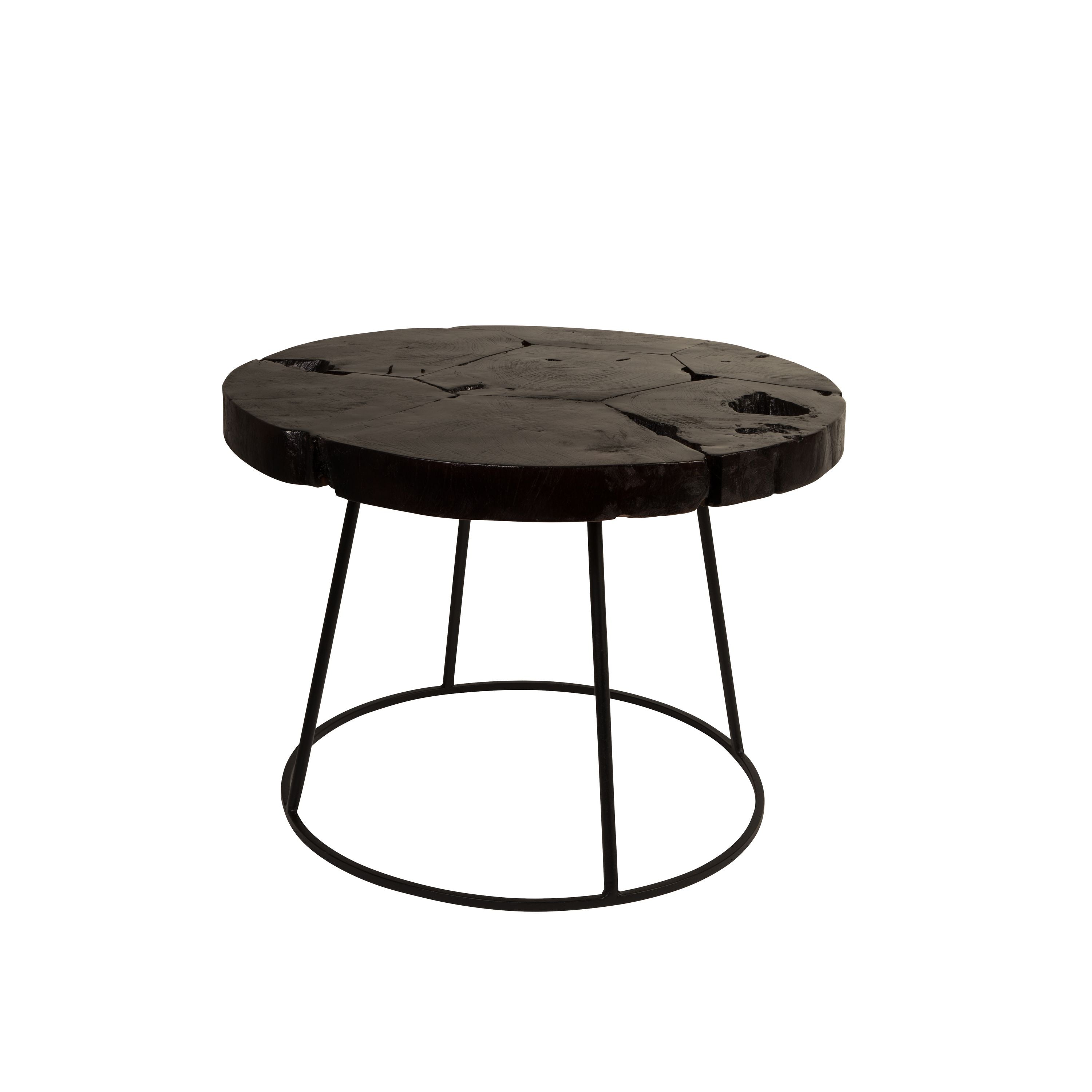 Dutchbone Kraton Bijzettafel Zwart L