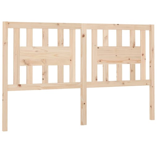 NNEVL Headboard 186x4x100 cm Solid Wood Pine