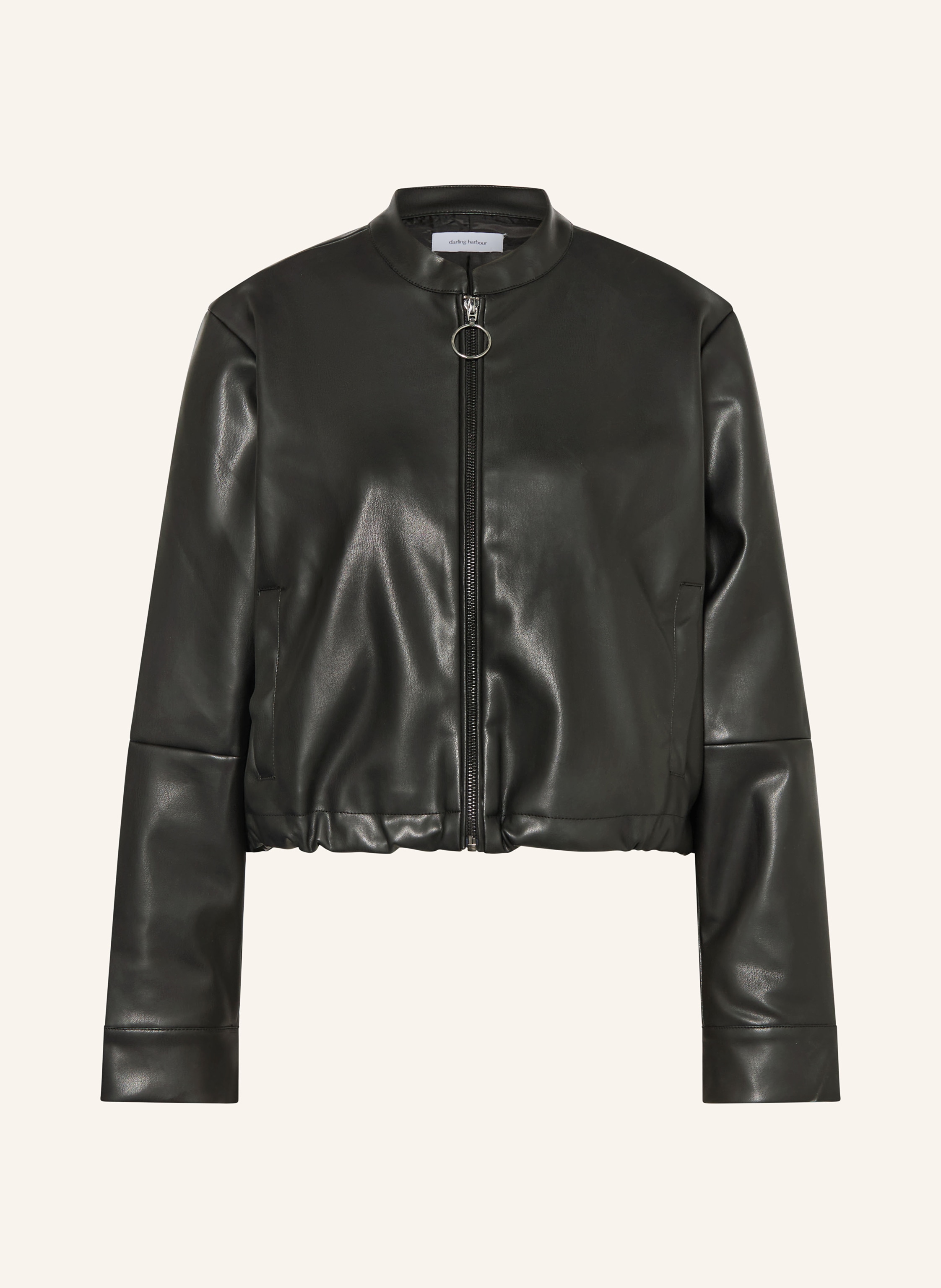 darling harbour Jacke in Lederoptik