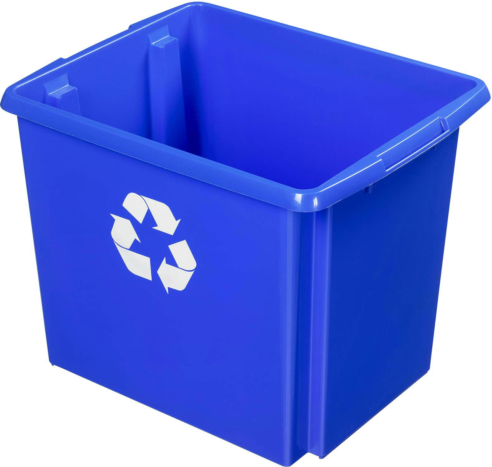 - Boite de recyclage nesta box 45 litres bleu