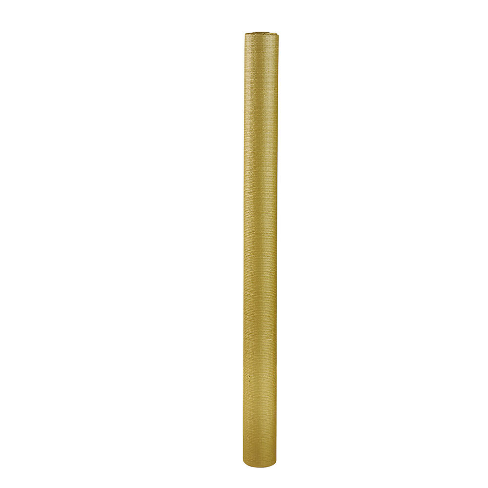 Nappe gauffrée dorée en papier 20 m