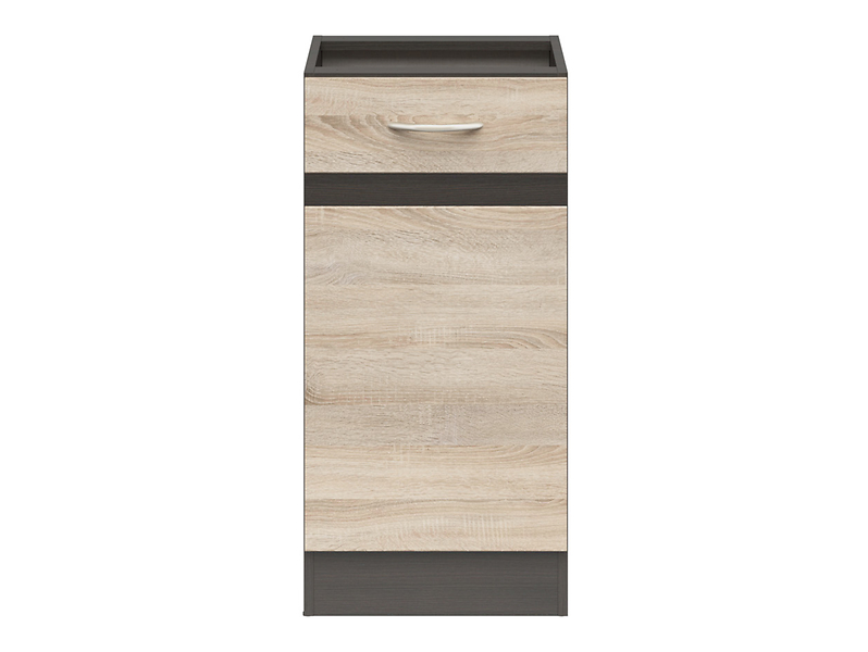 Szafka kuchenna dolna Junona Line 40 cm lewa dąb sonoma