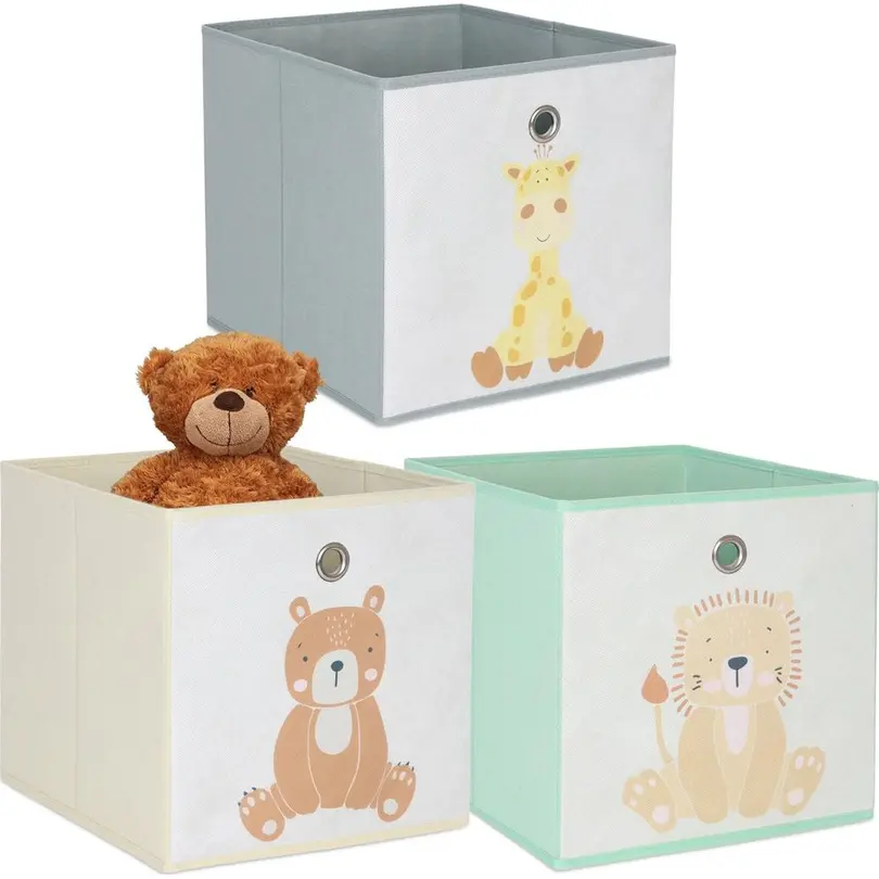 Aufbewahrungsbox 3er-Set Kreativ