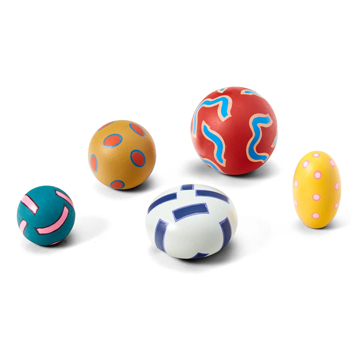 Areaware - Chiaozza Wandhaken, multicolor (5er-Set)