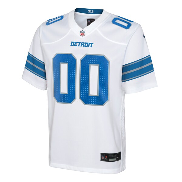 Detroit Lions Nike Youth Custom Game Jersey - White