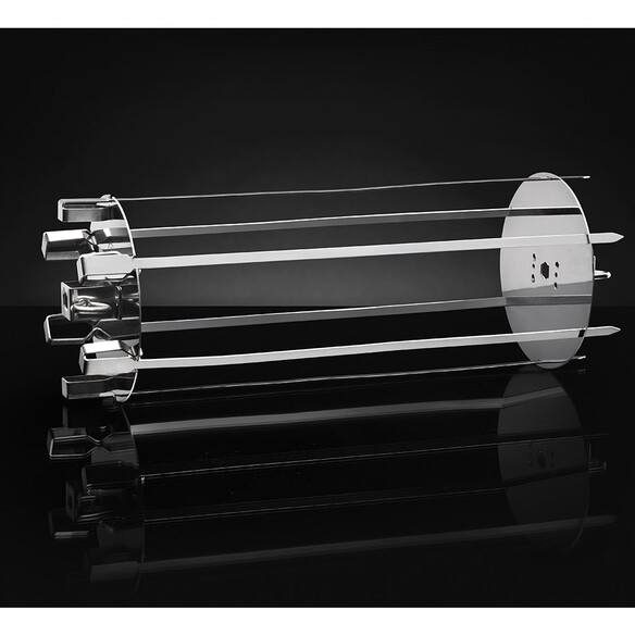 Ensemble de 6 brochettes inox pour rôtissoire - Napoleon