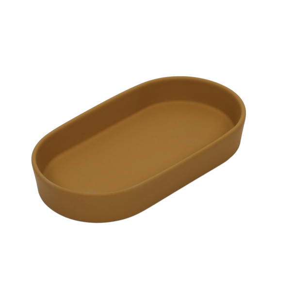 Mydelniczka colors musztardowa ceramiczna 19,3 x 10,6 cm