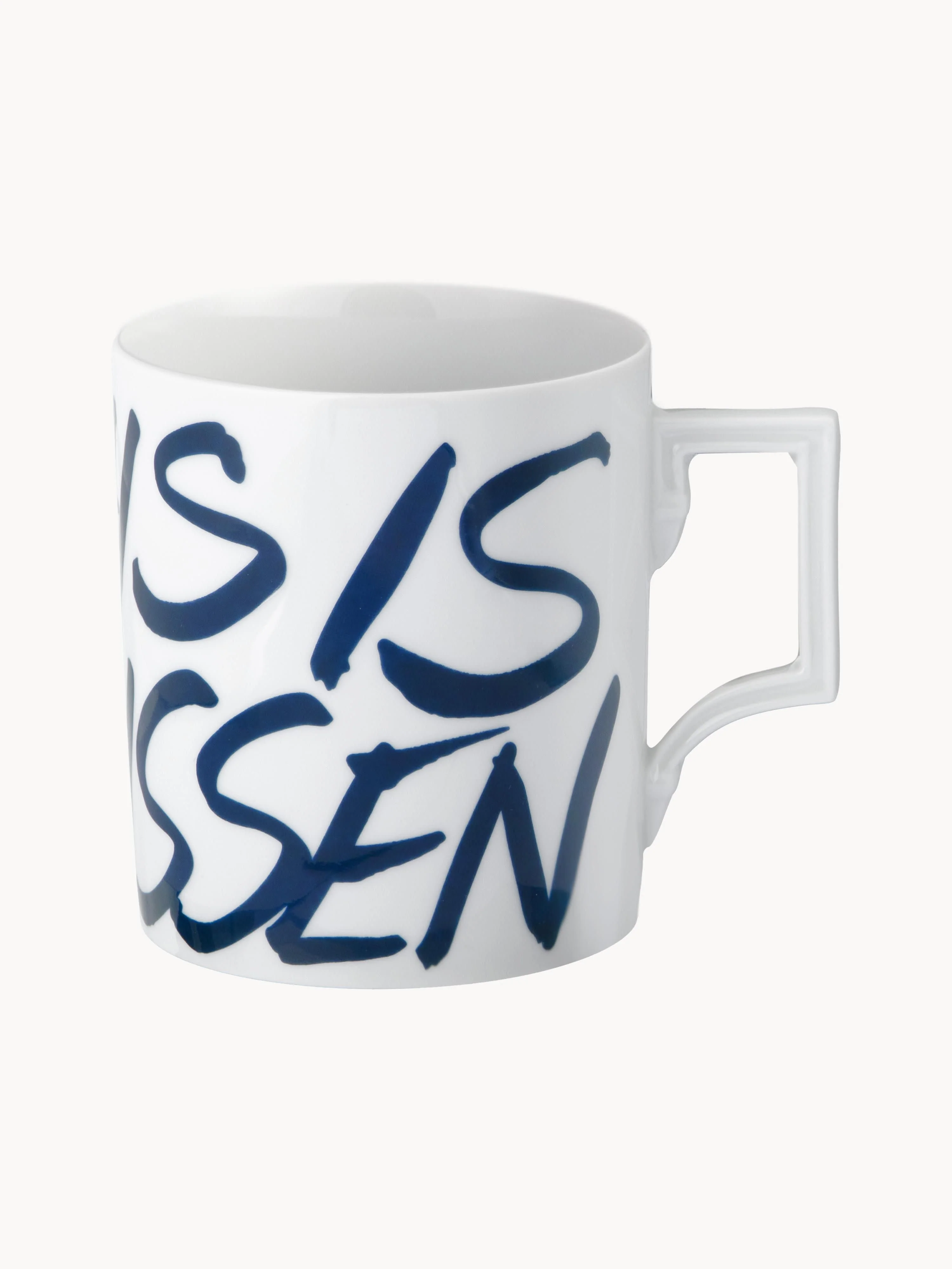Handgefertigte Tasse This is Meissen aus Porzellan