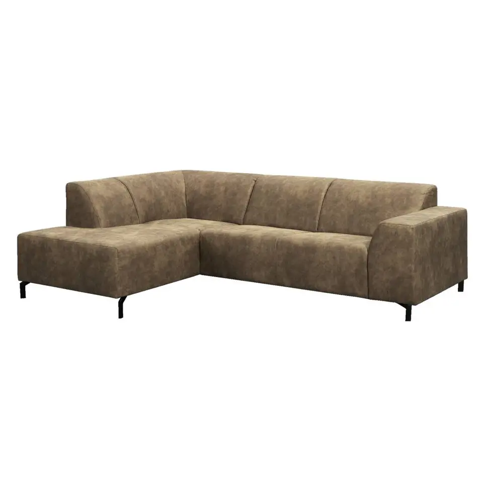 Hoekbank Noud links - taupe