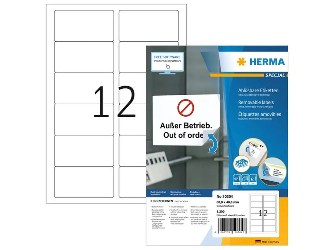 Etiketten Adressetiketten
