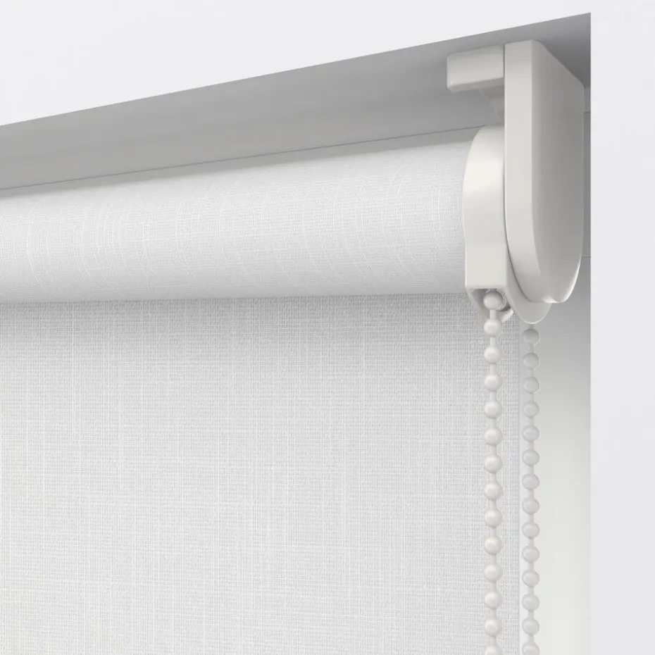 Kwantum Rolgordijnen | Fenstr Rolgordijn Iris  Lichtdoorlatend Wit