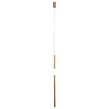 Lampa wisząca O-LINE LED 93 cm mosiądz